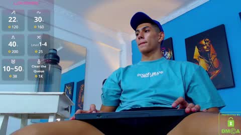 Snapshot of calavalerio chatting on January 9, 2025, 8:22 pm Valerio online show from January 9, 2025, 8:22 pm