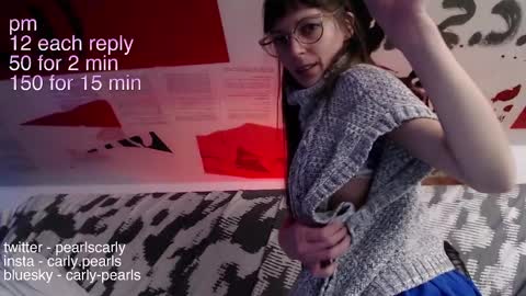 Carly Pearls online show from February 13, 2025, 1:40 am