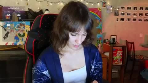 Snapshot of cassiecurl chatting on January 24, 2025, 8:00 pm Cassie I really want Lovense Camera - check my wishlist online show from January 24, 2025, 8:00 pm