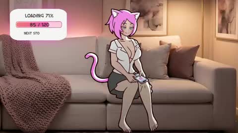 Snapshot of cat9irl chatting on April 12, 2026, 8:03 pm Nicky online show from April 12, 2026, 8:03 pm