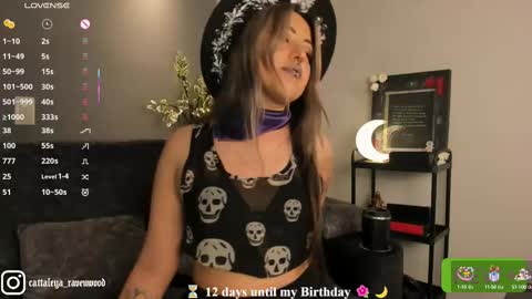 Cattaleya Ravenwood online show from September 12, 2025, 9:04 pm