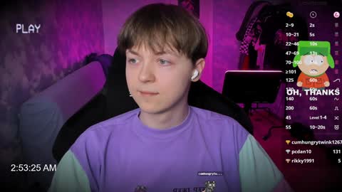 Snapshot of charonbaby1 chatting on February 2, 2025, 11:53 pm lynxy online show from February 2, 2025, 11:53 pm