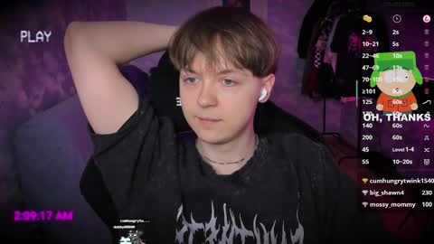 Snapshot of charonbaby1 chatting on February 12, 2025, 11:09 pm lynxy online show from February 12, 2025, 11:09 pm