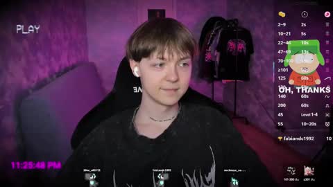 Snapshot of charonbaby1 chatting on February 20, 2025, 8:25 pm lynxy online show from February 20, 2025, 8:25 pm