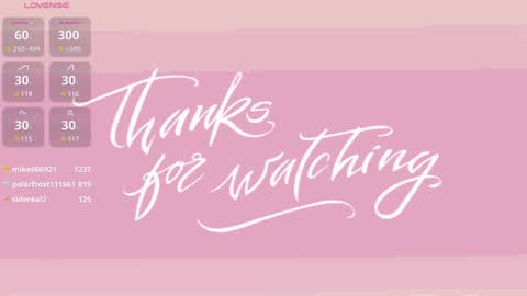 Cherry online show from February 2, 2025, 9:45 pm