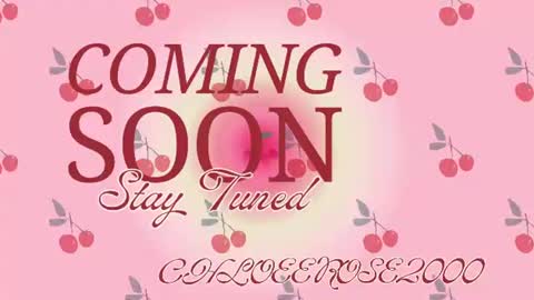 Snapshot of chloeerose2000 chatting on July 8, 2026, 10:20 am ChloeeRose online show from July 8, 2026, 10:20 am
