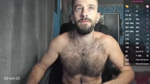 Snapshot of crissstud chatting on October 2, 2025, 5:36 am Criss online show from October 2, 2025, 5:36 am