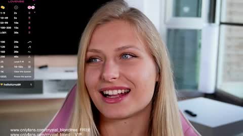 Snapshot of crystal_blond chatting on March 24, 2026, 5:07 pm Crystal online show from March 24, 2026, 5:07 pm