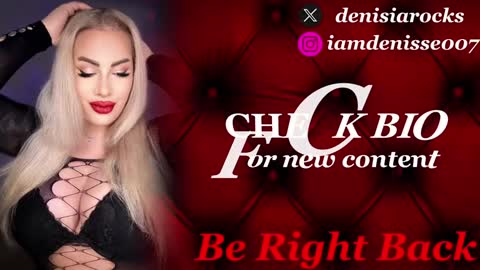 Snapshot of denisiarocks chatting on December 23, 2024, 8:14 pm ---- ---- online show from December 23, 2024, 8:14 pm