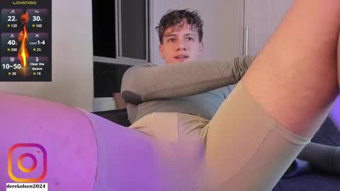 Derek  IG Derekolsen2024 online show from January 18, 2026, 1:20 am