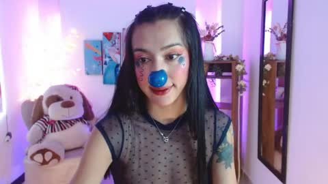 Snapshot of dolceclown66 chatting on June 1, 2026, 11:56 am Fiorella Clown online show from June 1, 2026, 11:56 am