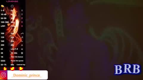 DOMINIC PRINCE   online show from October 7, 2025, 8:55 am