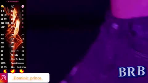 DOMINIC PRINCE   online show from November 11, 2025, 6:02 am