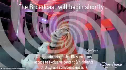 DomLioness online show from October 12, 2025, 11:04 pm
