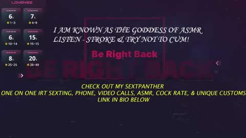Snapshot of drippingwetgoddess chatting on May 11, 2026, 2:45 pm Angie online show from May 11, 2026, 2:45 pm