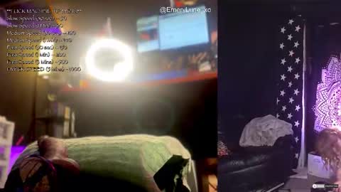 Emery Lune online show from October 29, 2025, 3:53 am