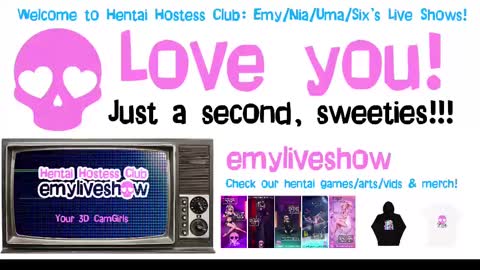 Snapshot of emyliveshow chatting on March 8, 2025, 3:13 pm Hentai Hostess Club online show from March 8, 2025, 3:13 pm