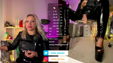 Erika      online show from January 24, 2025, 12:20 pm