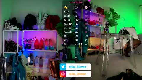 Erika      online show from October 7, 2025, 10:12 am