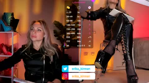 Snapshot of erika_kirman chatting on March 29, 2026, 10:37 am Erika online show from March 29, 2026, 10:37 am