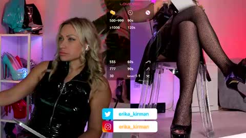 Snapshot of erika_kirman chatting on May 28, 2026, 12:02 pm Erika online show from May 28, 2026, 12:02 pm