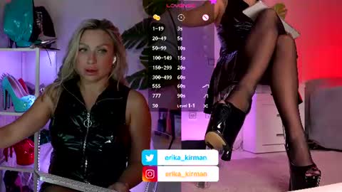 Snapshot of erika_kirman chatting on June 11, 2026, 10:24 am Erika online show from June 11, 2026, 10:24 am