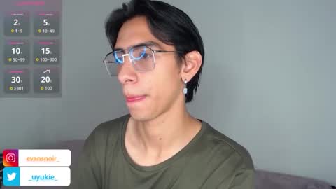 Evans Noir. Dont forget to Follow me at my socila media online show from March 6, 2026, 11:34 pm