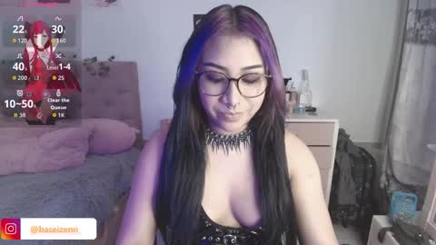 Snapshot of exodiakinky chatting on October 14, 2025, 2:12 am Goddess Exodia please help me reach 100 thumbs up online show from October 14, 2025, 2:12 am