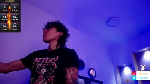 Felix  online show from November 19, 2025, 8:09 pm