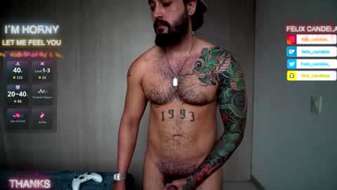 Felix Candela  online show from March 6, 2026, 7:21 pm