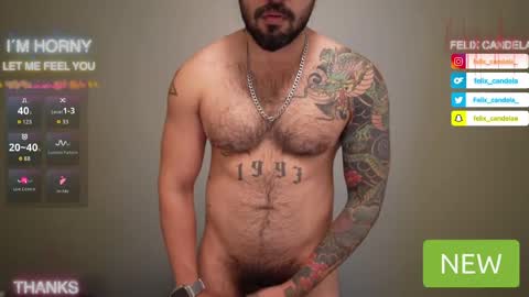 Snapshot of felix_candela chatting on May 8, 2026, 6:13 pm Felix Candela online show from May 8, 2026, 6:13 pm