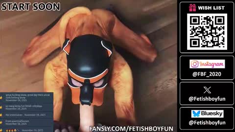 FetishBoyFun online show from November 30, 2025, 1:04 pm