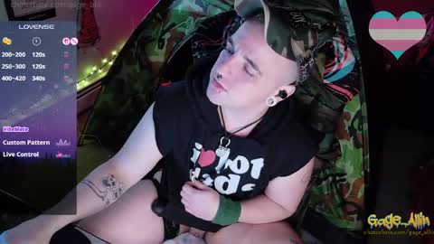 Gage Allin AKA Alpha Pussy online show from April 19, 2026, 8:11 pm