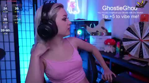 Ghostie online show from June 12, 2026, 7:35 pm