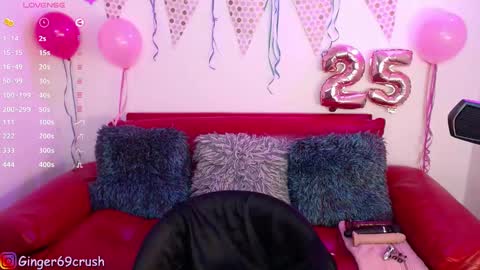 Snapshot of ginger69crush chatting on February 15, 2025, 8:33 am GingerIndependent Model online show from February 15, 2025, 8:33 am