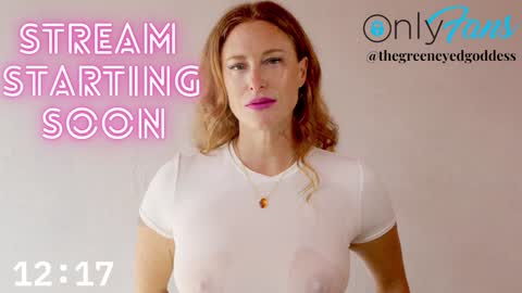 Green Eyed Goddess online show from January 25, 2025, 6:12 am