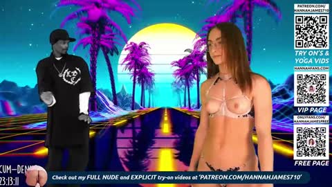 Snapshot of hannahjames710 chatting on December 22, 2025, 2:14 pm Hannah James online show from December 22, 2025, 2:14 pm