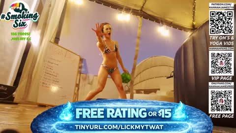 Snapshot of hannahjames710 chatting on January 18, 2026, 3:27 pm Hannah James online show from January 18, 2026, 3:27 pm