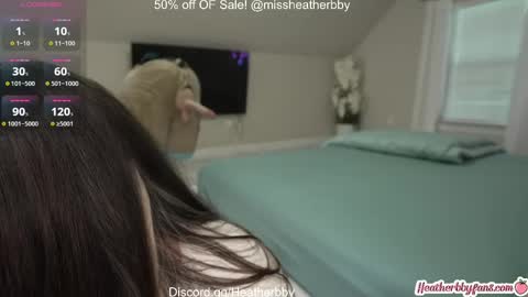 Heather online show from April 12, 2026, 10:59 pm