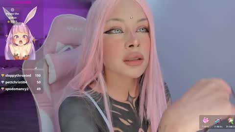 Snapshot of heybambino_ chatting on January 24, 2025, 1:45 am Bambi.....Help me get 100 likes in the satisfaction bar. online show from January 24, 2025, 1:45 am