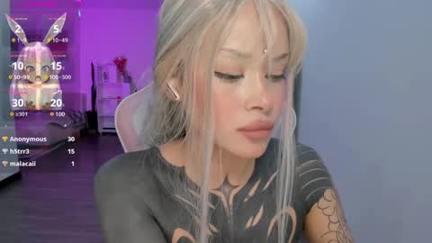 Snapshot of heybambino_ chatting on January 30, 2025, 7:18 am Bambi.....Help me get 100 likes in the satisfaction bar. online show from January 30, 2025, 7:18 am