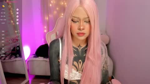 Snapshot of heybambino_ chatting on December 21, 2025, 3:46 am Bambi.....Help me get 100 likes in the satisfaction bar. online show from December 21, 2025, 3:46 am