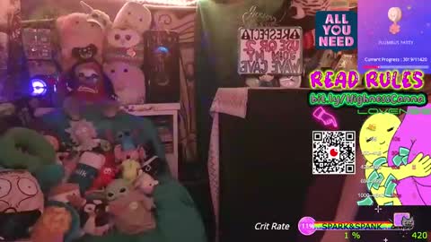 HiGHNESS CANNA online show from March 7, 2025, 1:09 am