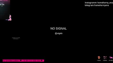 homehornyeva online show from October 2, 2025, 7:54 pm