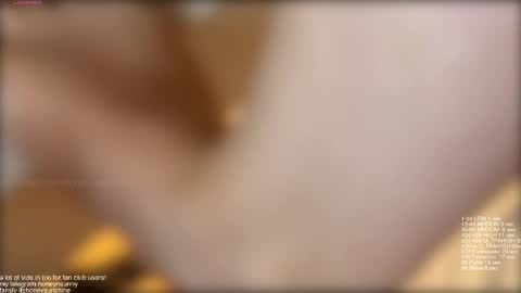 Snapshot of honey_sunshine chatting on May 3, 2026, 8:42 am Jenyanew vid how I squirt in forest in bio online show from May 3, 2026, 8:42 am