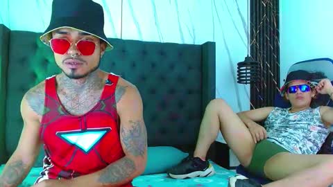 Snapshot of hot_latino_x chatting on November 23, 2025, 1:55 pm SEXY COUPLE online show from November 23, 2025, 1:55 pm