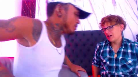 Snapshot of hot_latino_x chatting on December 1, 2025, 7:30 pm SEXY COUPLE online show from December 1, 2025, 7:30 pm