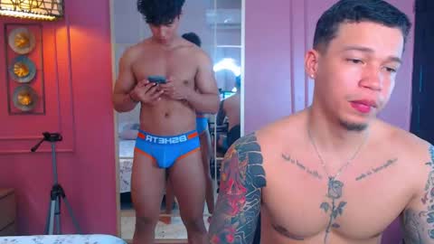 Snapshot of hotcrew_ chatting on May 3, 2026, 1:50 pm Hussain aaron and Ekko online show from May 3, 2026, 1:50 pm