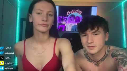 ivy69 9 and cody online show from February 23, 2025, 9:33 am