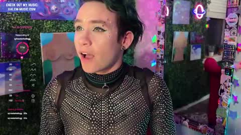 Snapshot of iwillbeyourmuse chatting on January 24, 2025, 12:52 am Muse hethey online show from January 24, 2025, 12:52 am